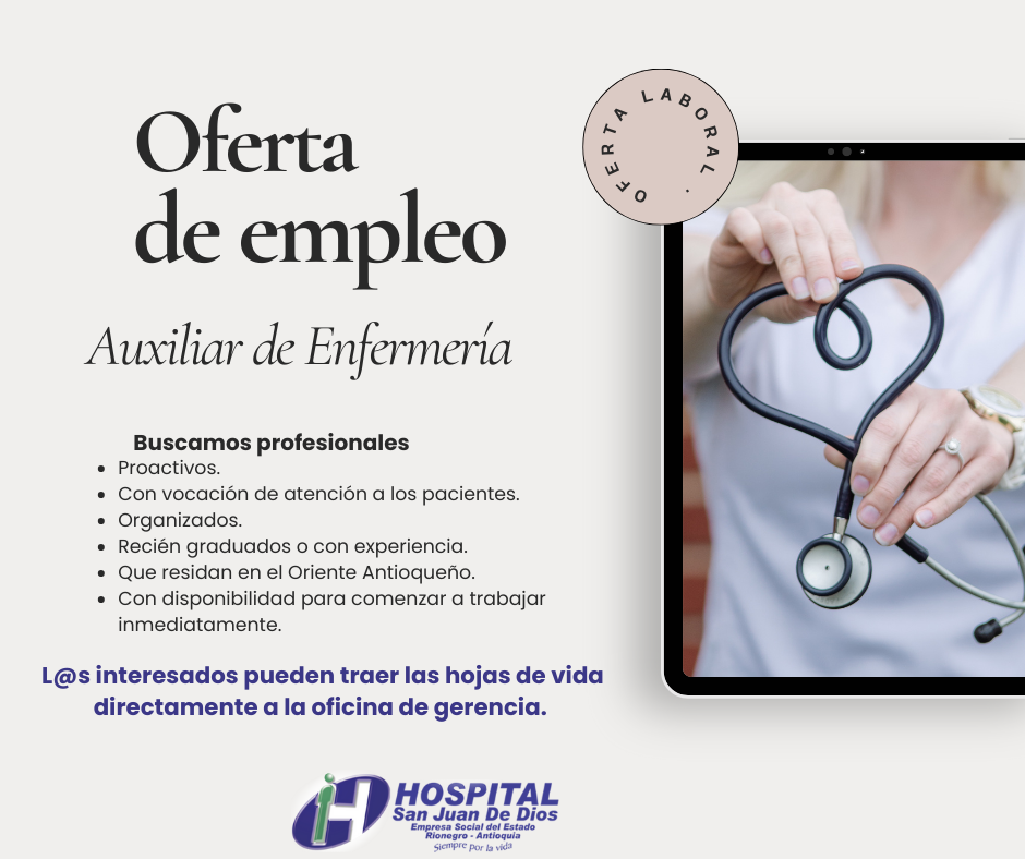 oferta auxiliares
